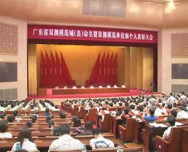 德信（中国）DEXIN官方网站荣膺“广东省爱国拥军模范单位”称号
